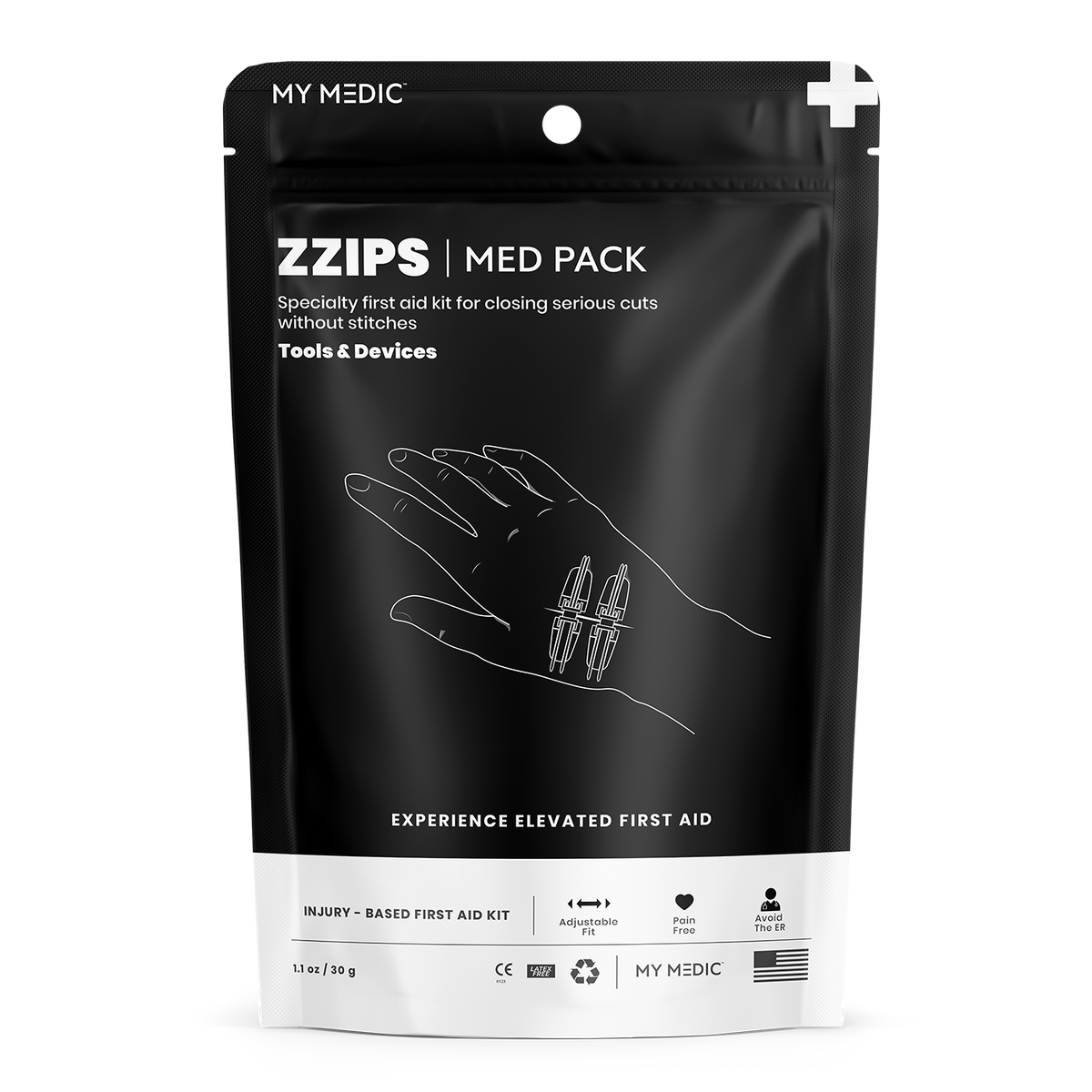 ZZIPS Cut Kit Med Pack | My Medic ZZIPS Cut Kit Med Pack | My Medic