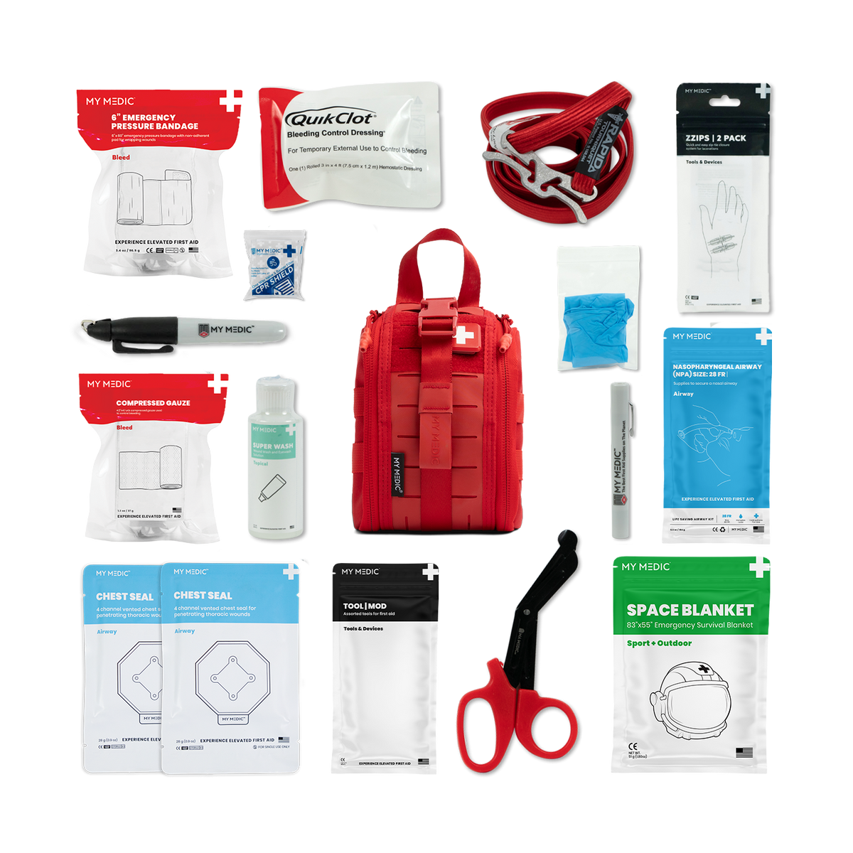 TFAK Micro Trauma First Aid Kit | My Medic TFAK Micro Trauma First Aid Kit | My Medic
