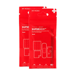 2 Single-use 1"x3" Bandage Packs