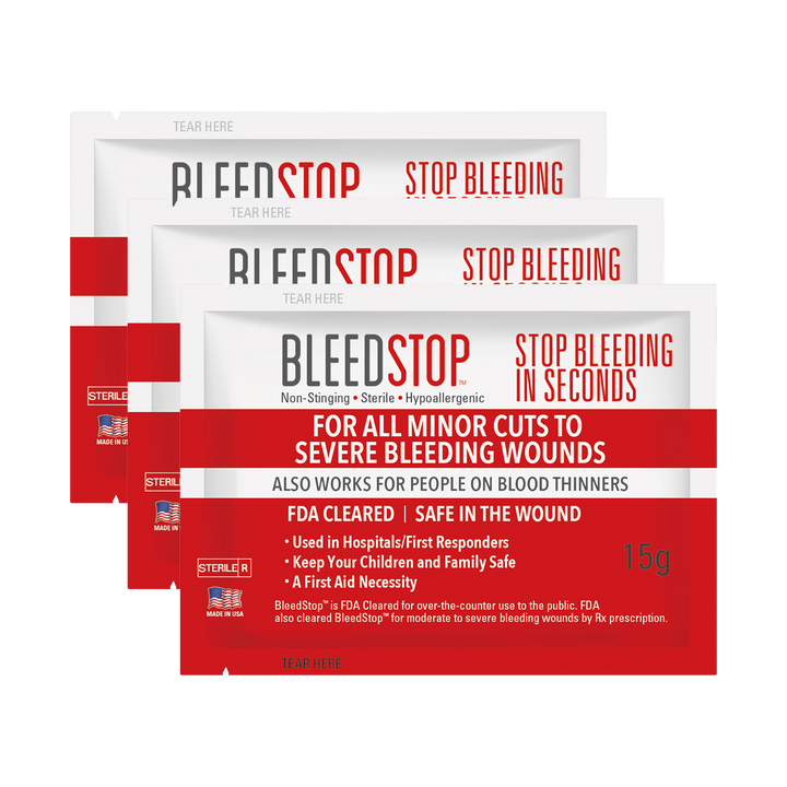 BleedStop 15g - 3 Pack
