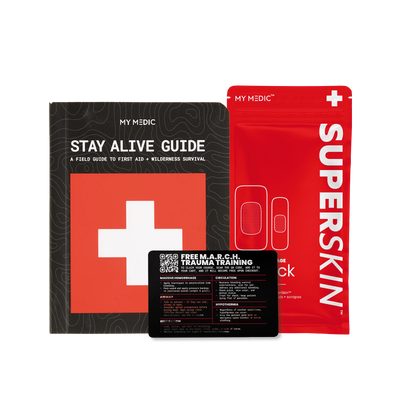 Stay Alive Guide, SuperSkin and MARCH Trauma Training
