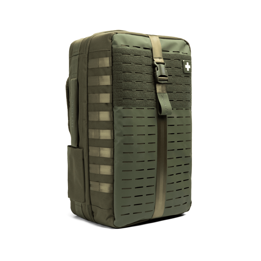 Green Portable Medical Kit