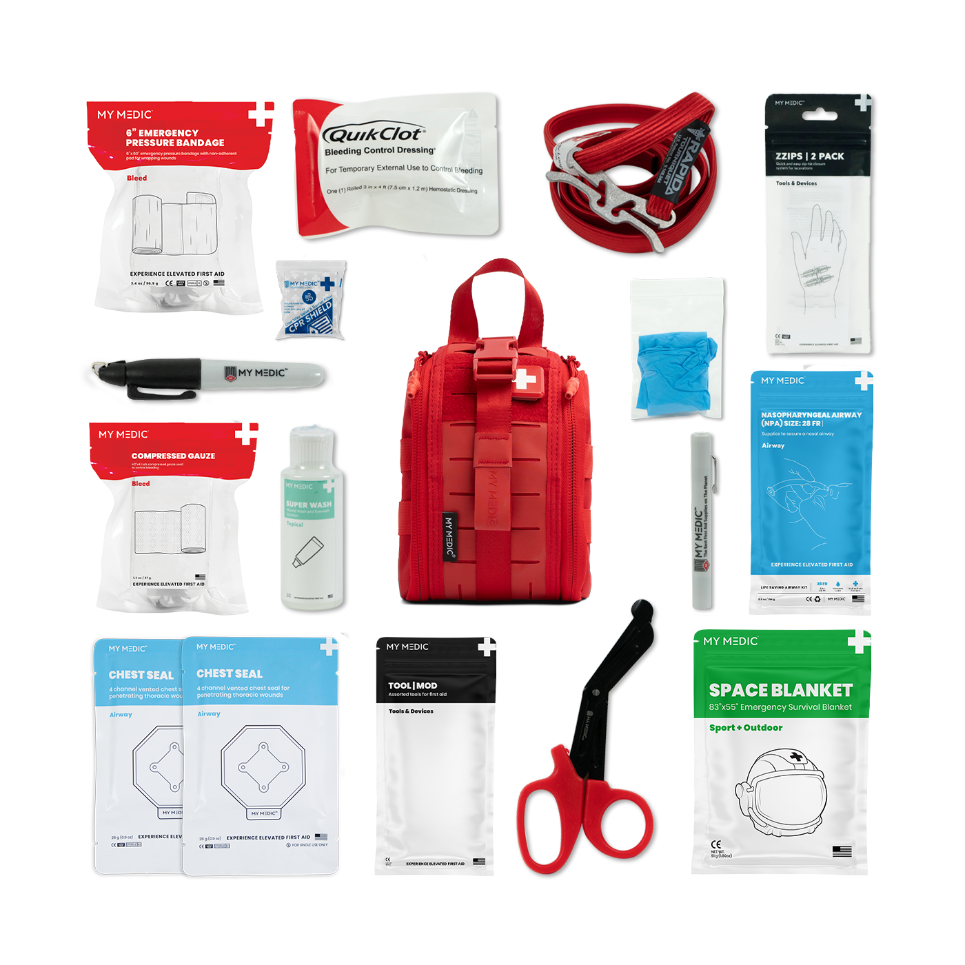 Tfa First Aid TFAK Micro Trauma First Aid Kit | My Medic