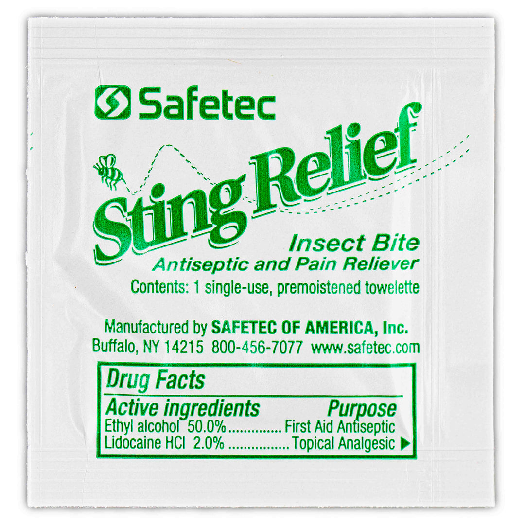 Sting Relief Wipe