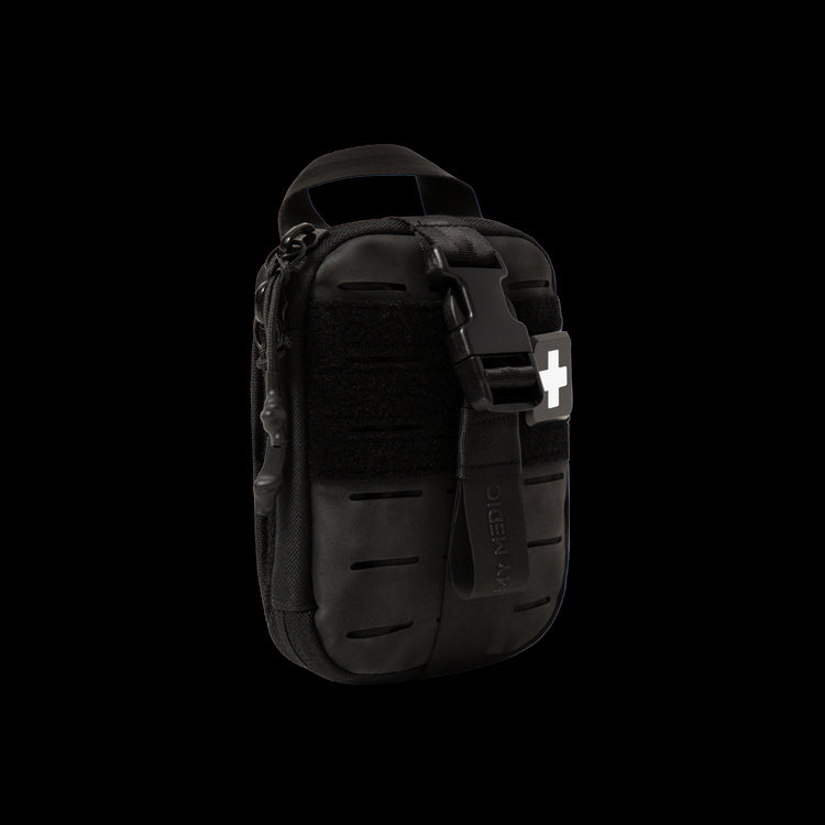 Black Individual First Aid Kit
