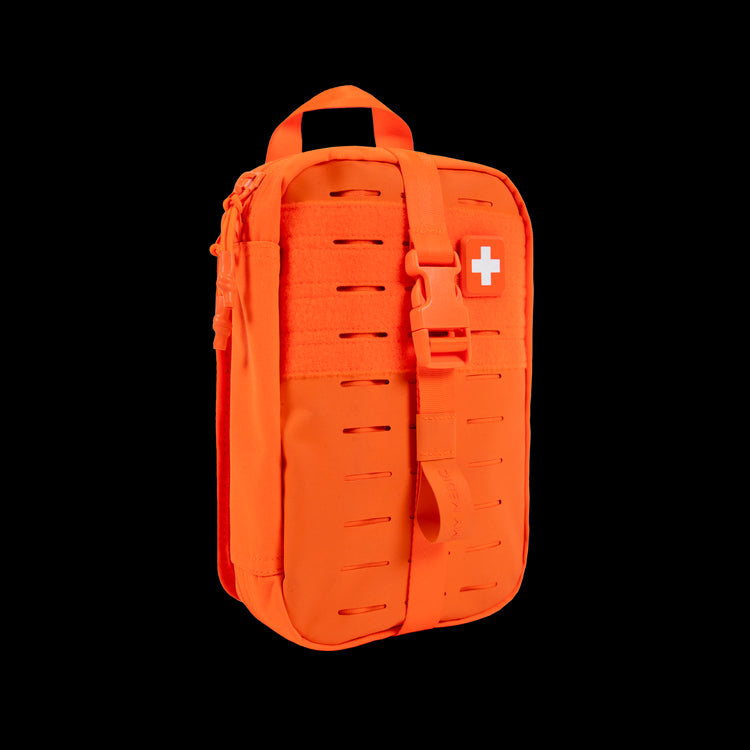 Orange Individual First Aid Kit